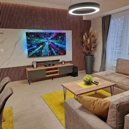 Luxury Yellow & Modern Apartment Skopje